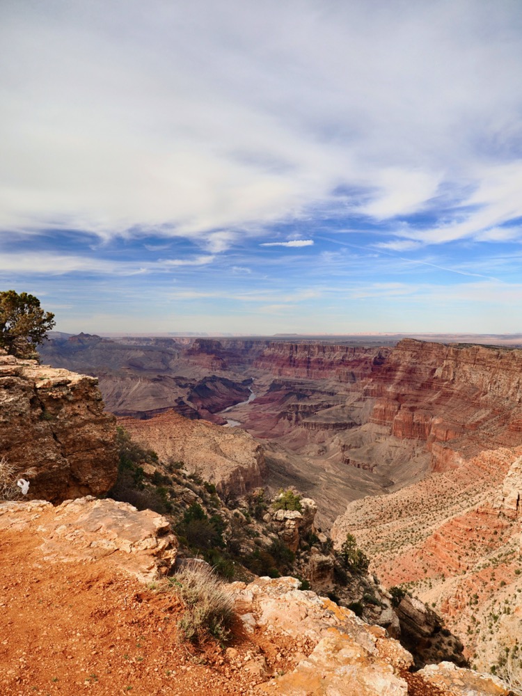 Photo of the Grand Canyon from an overlook just south of the north entrance.