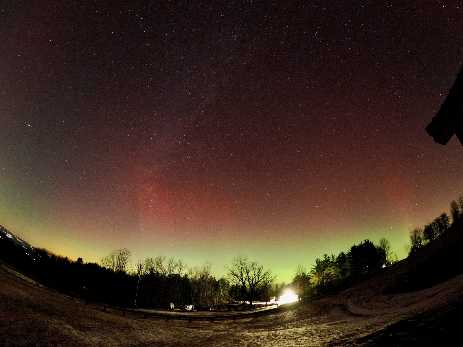 Aurora lights on 1-20-26 from Reynoldsville NY