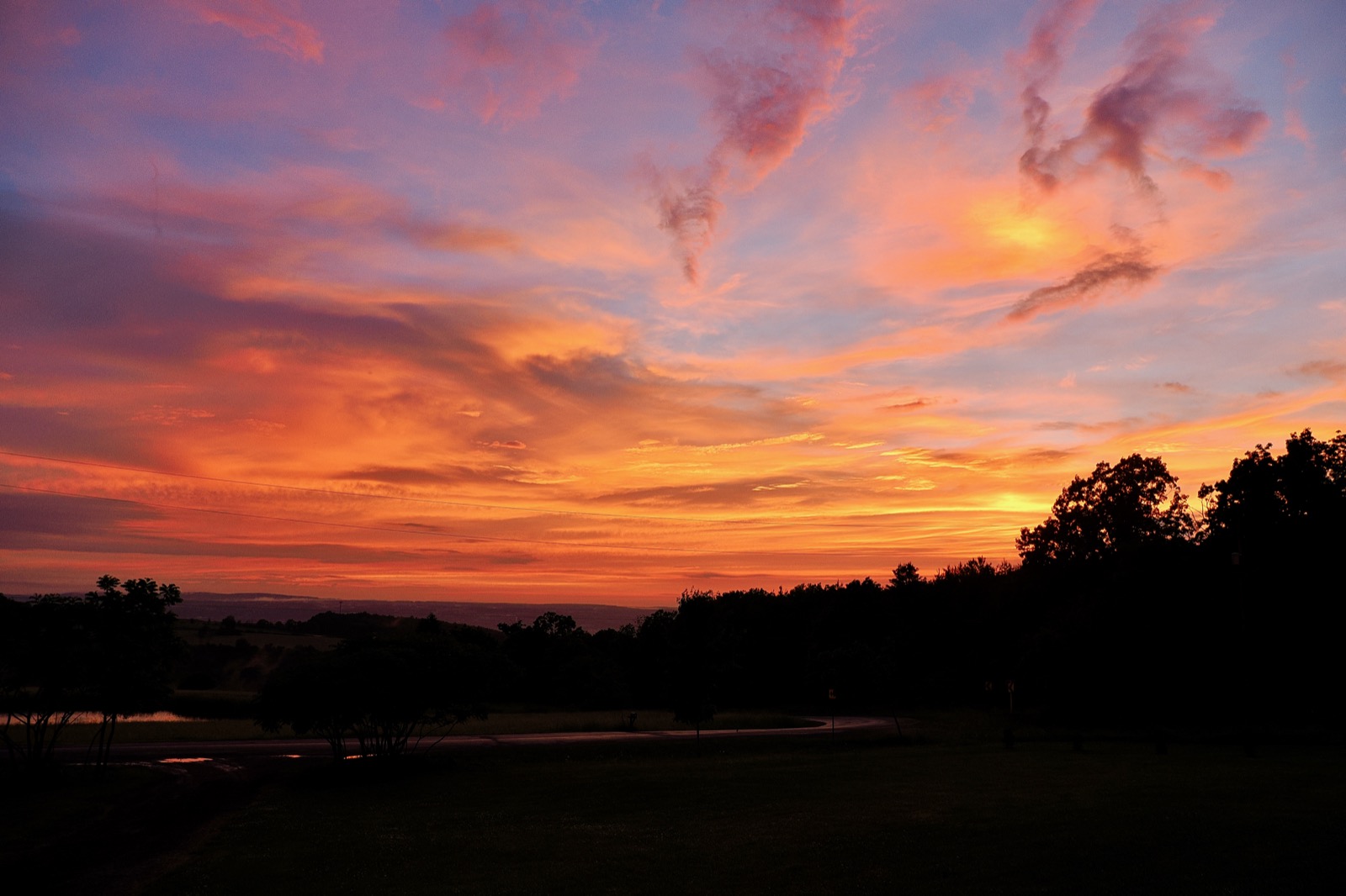 Last night's sunset.